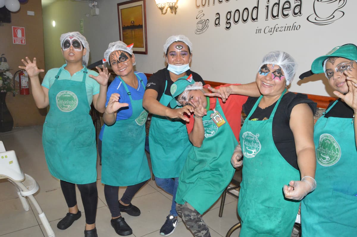 Equipo de trabajo en Cajuezinho